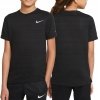 T-shirt koszulka Nike sportowa małe logo dziecięca czarna DRI-FIT